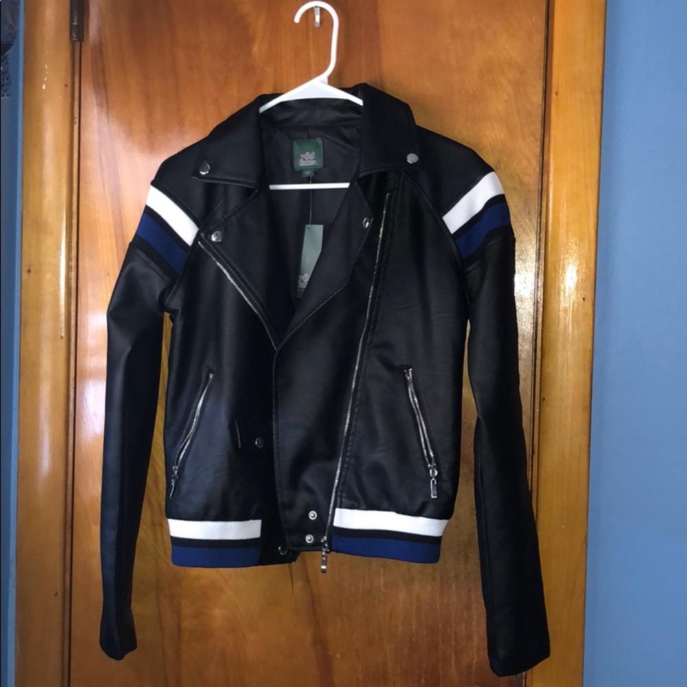 Leather jacket